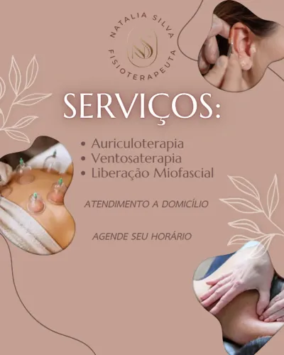 Fisioterapia: Liberação Miofascial + Ventosa + Aurículo (Domicílio)