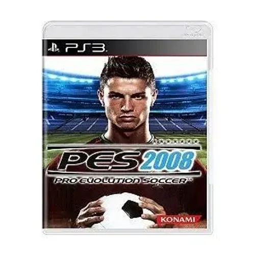PES 2008 - Pro Evolution Soccer - PS3 muito conservado 