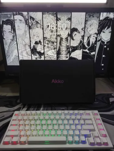 Teclado magnetico tac75<br>Rgb <br>8k polling <br>0.01mm<br>-Novo na caixa 