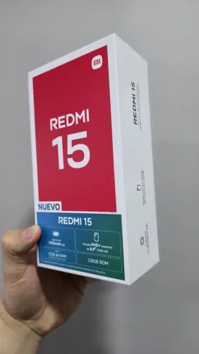 Celular REDMI 15 4G 6GB 128GB