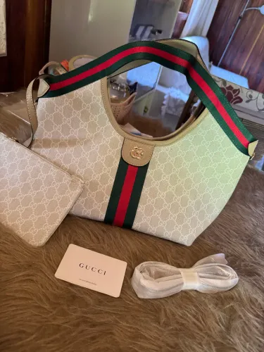 Bolsa Gucci Premium italiana 25x20x15 cm