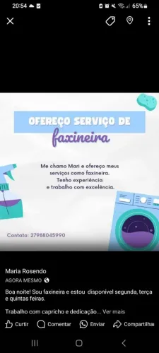 Serviços domésticos! 