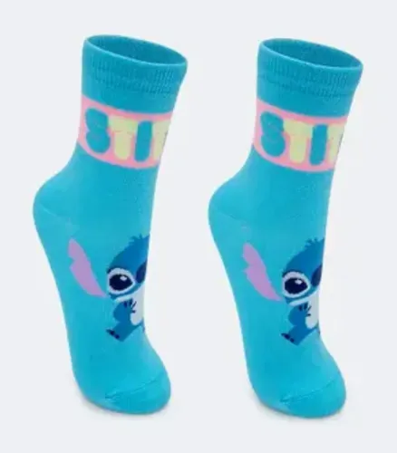 Meias Puket Disney Stitch - Tamanho 34 a 39