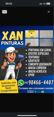 Pinto residencial e comercial