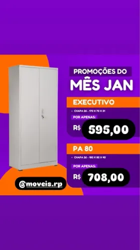 Armário de Escritório Executivo - Promoção!