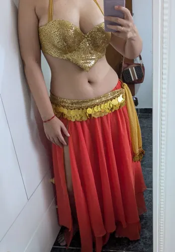 Figurino de Dança do ventre 