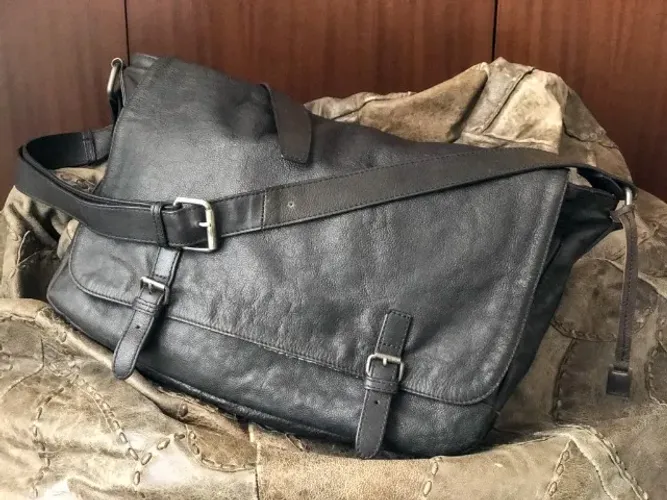 Bolsa Calvin Klein . Original . Couro Legítimo, Genuíno Indiano