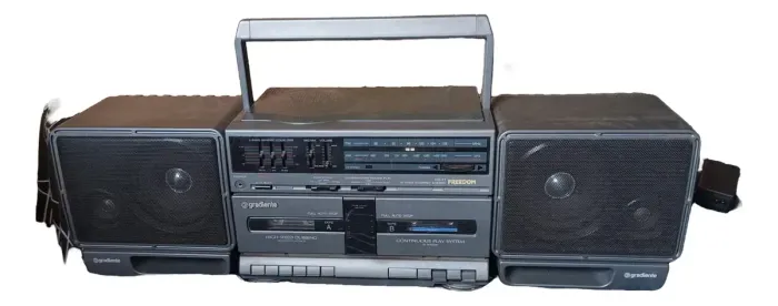 Rádio Gravador Bombox Gradiente Cs 11 - Leia Descrição #av