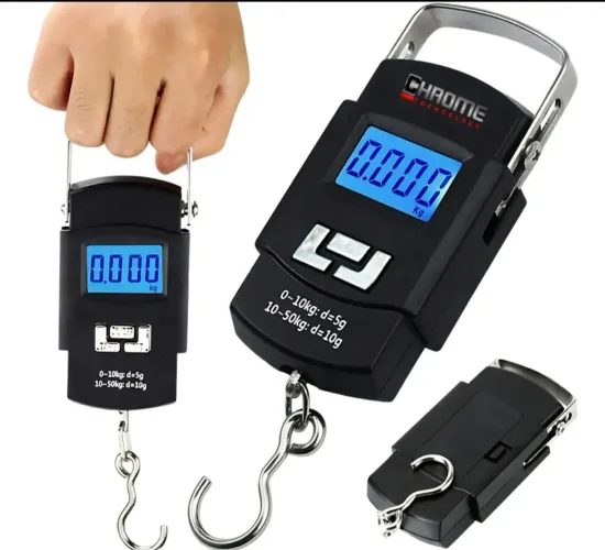 Balança Digital Portátil de Precisão - 50kg