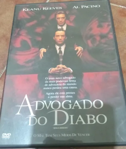 DVD Advogado do Diabo (Keanu Reeves e Al Pacino) 