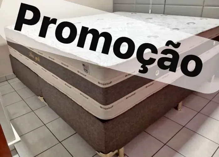 Cama box colchão novos