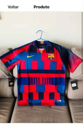 Camisa FC Barcelona Nike 20 anos