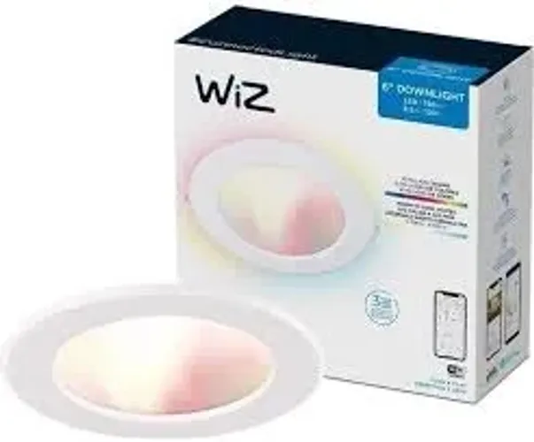 Painel Smart Embutir Inteligente 19cm Led Wifi Rgb 110V WiZ