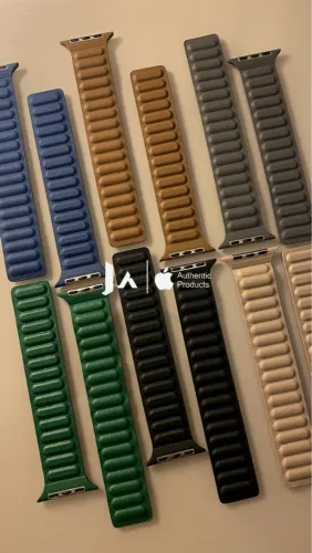Pulseiras Apple Watch Couro Color 45mm -