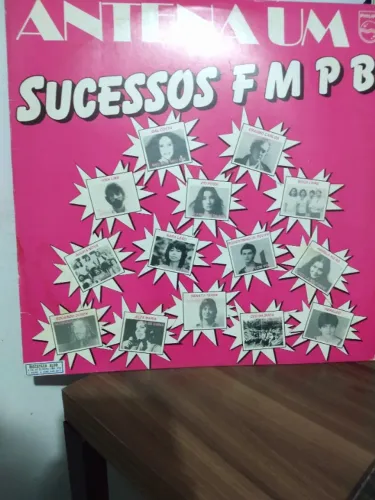 Lp Vinil Antena Um Sucessos FM PB