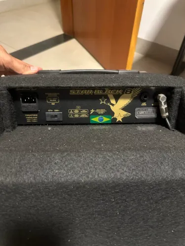 Amplificador Meteoro Star Black 8 Novo