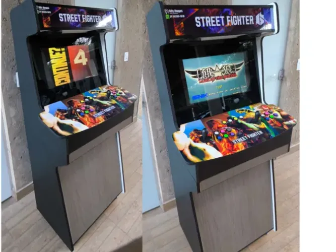  Fliperama Arcade Bartop Multijogos Controle - Venda Reforma Manutenção