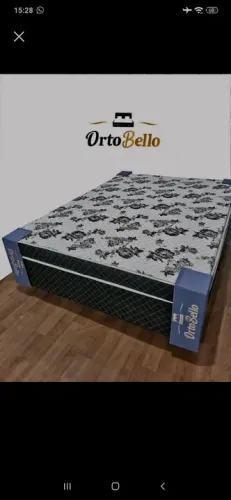 Cama Box Casal Básica (Frete Grátis Para Algumas Cidades)