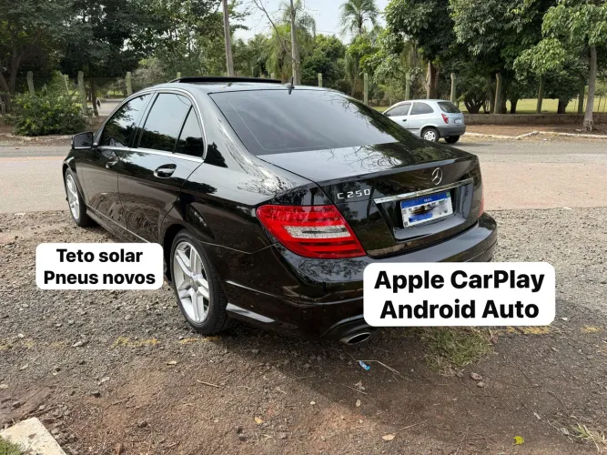 Mercedes-Benz C-250 CGI Sport 1.8 2014 - Apple CarPlay - Pneus novos