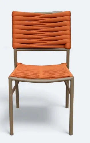 Cadeira de tricô náutico