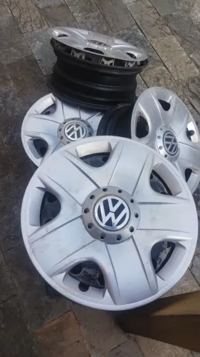 4 RODAS DE FERRO  ARO 15 ZERO, O PREÇO É O MAIS BARATO NO OLX. ZAP *