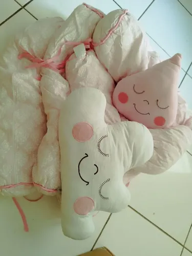Kit berço menina 