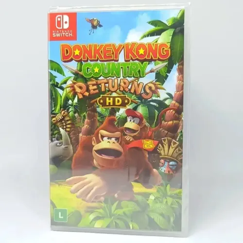 Jogo Lacrado Donkey Kong country retorns HD midia física 