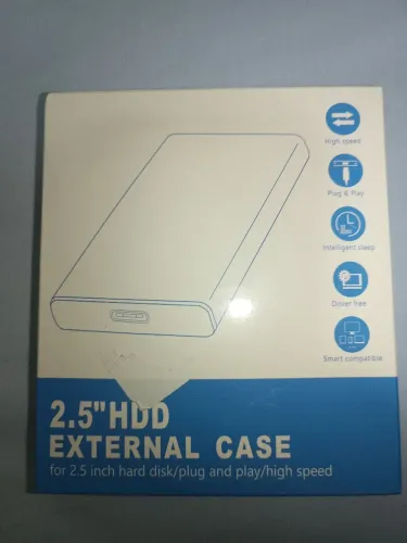 Case HD externo 3.0 de Velocidade HD e ssd