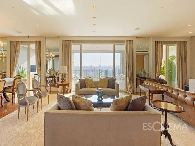 Apartamento com vista panorâmica para o Parque Ibirapuera