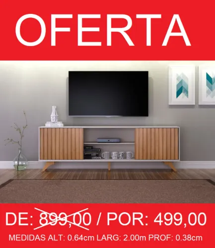 rack duas portas super ofertão - entrega e montagem gratuita