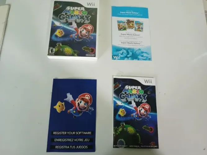 Mario Galaxy Wii Original Completo