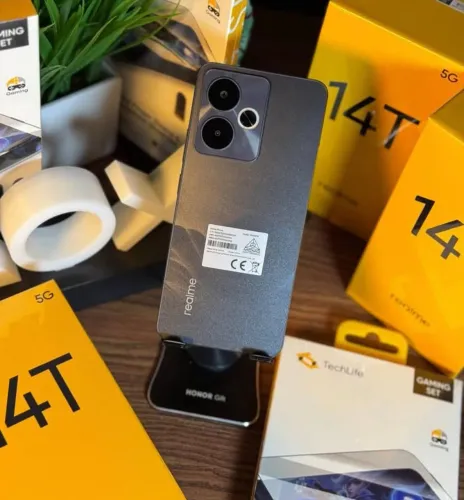 Realme 14T 5G NFC 256GB/08GB RAM Lacrado Global Entregamos Grátis
