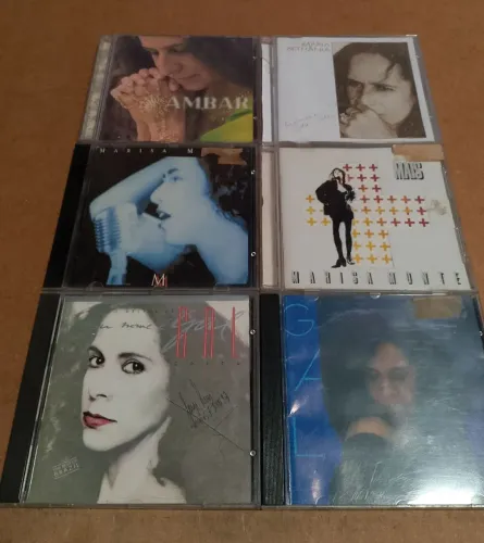 Lote de CDs gal costa Maria Betânia Marisa monte