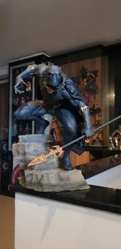 Pantera Negra Premium Format Sideshow Collectibles! Versão comics! Rara!