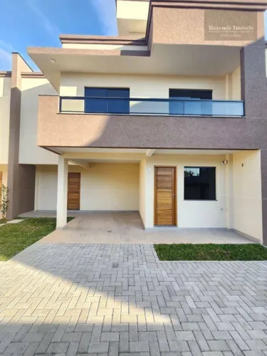 Sobrado com 3 dormitórios sendo uma suíte terraço com churrasqueira à venda, 133 m² por R$