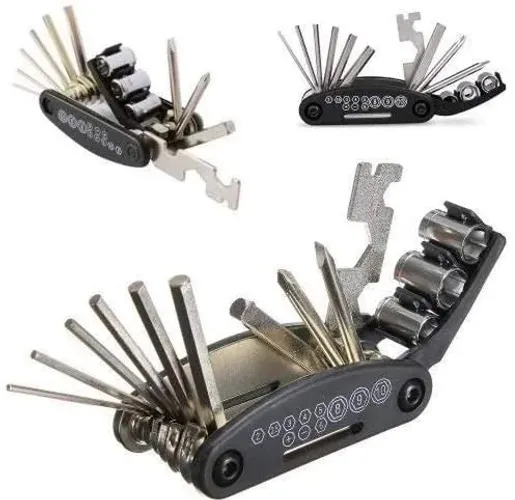 Kit de Ferramentas de Reparo de Bicicleta