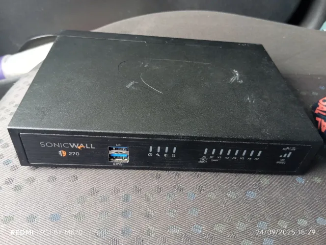 Firewall Sonic wall 270