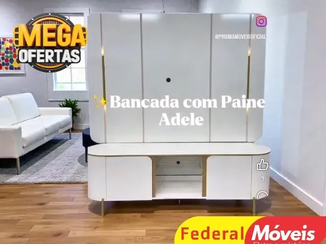 Rack com painel com led - Mega Oferta!