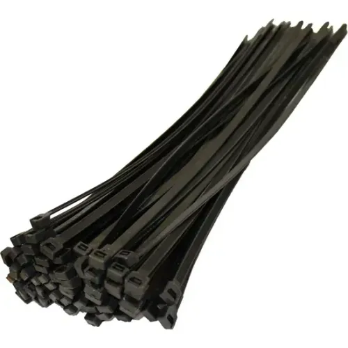 Kit 100 Abraçadeiras Nylon 2,5mm X 100mm Preta Storm - WZetta
