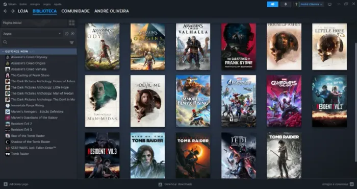 17 jogos para PC (Steam)
