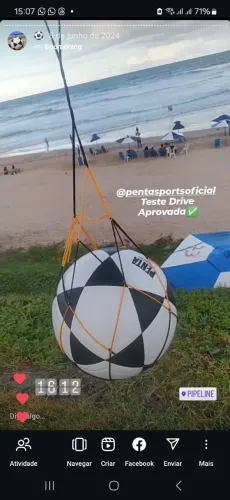 Redinha para bola altinha (unidade)