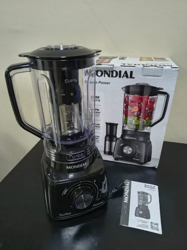 Liquidificador mondial novo