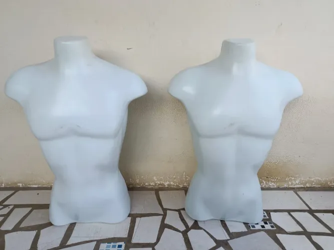 2x Manequim (busto masculino)