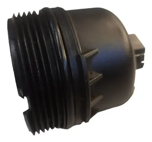 Tampa Suporte Filtro Motor Óleo Peugeot 206/207 Preto