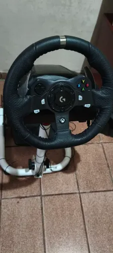 Volante Logitech g920 + câmbio e cockpit 