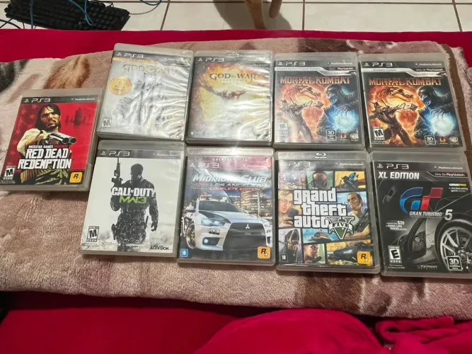 Vendo jogos originais para ps3