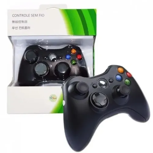 Controle de Xbox 360 sem fio Novo!