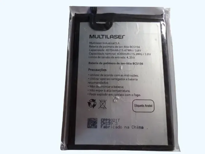 bateria original mod bcs156 multilaser g max 2