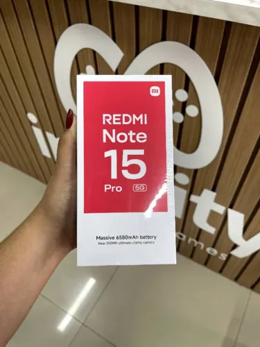 Xiaomi Redmi Note 15 Pro 5G | 8Gb RAM / 256Gb | Novo/Lacrado
