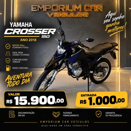 OFERTA YAMAHA CROSSER 150 ANO 2018